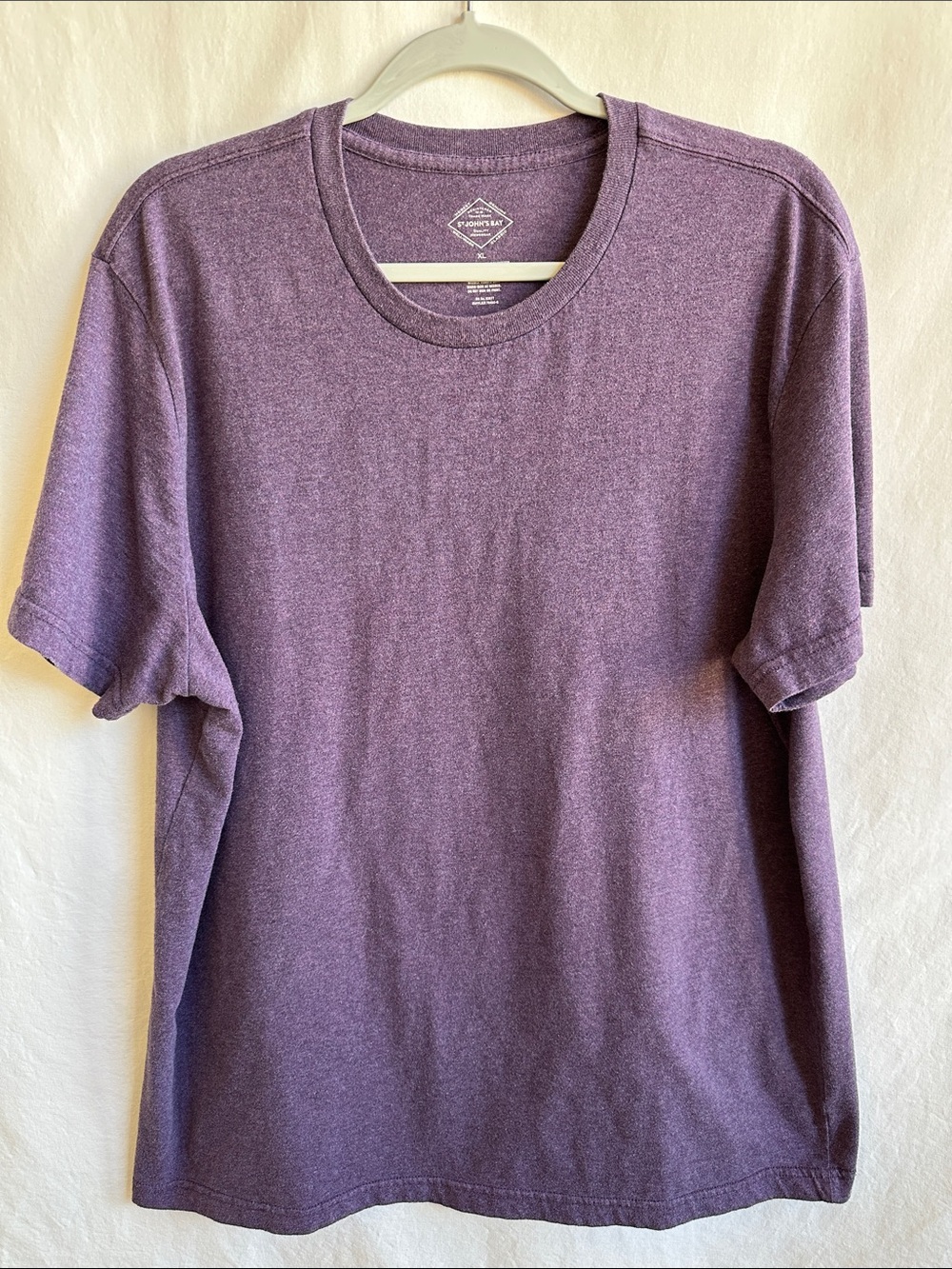 St. John’s Bay purple T-shirt, size XL